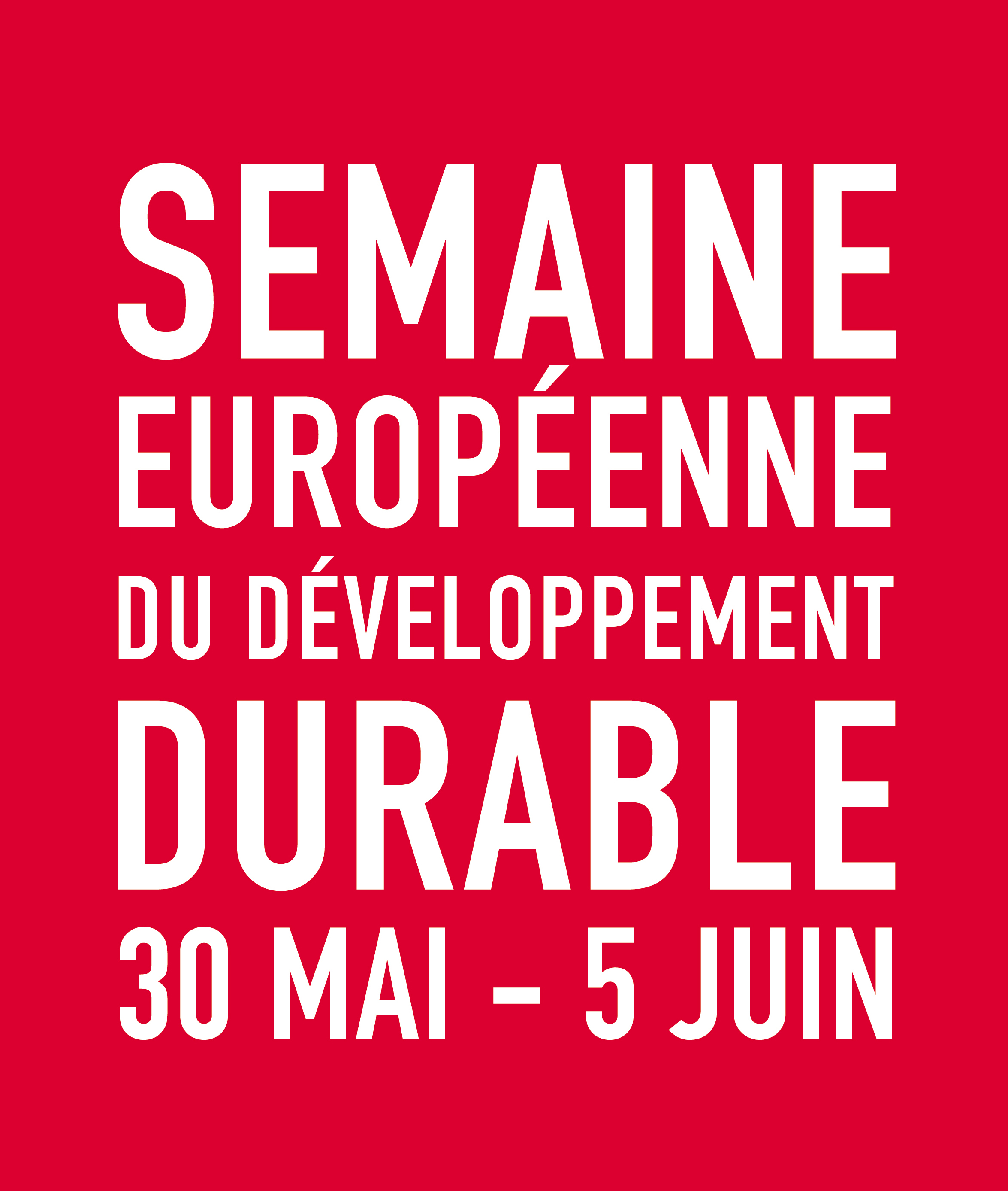 Semaine européenne du développement durable 2015 : appel à projets