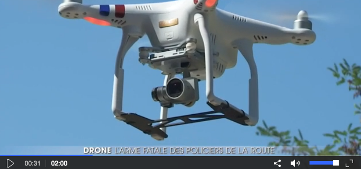 Des drones au service de la sécurité routière